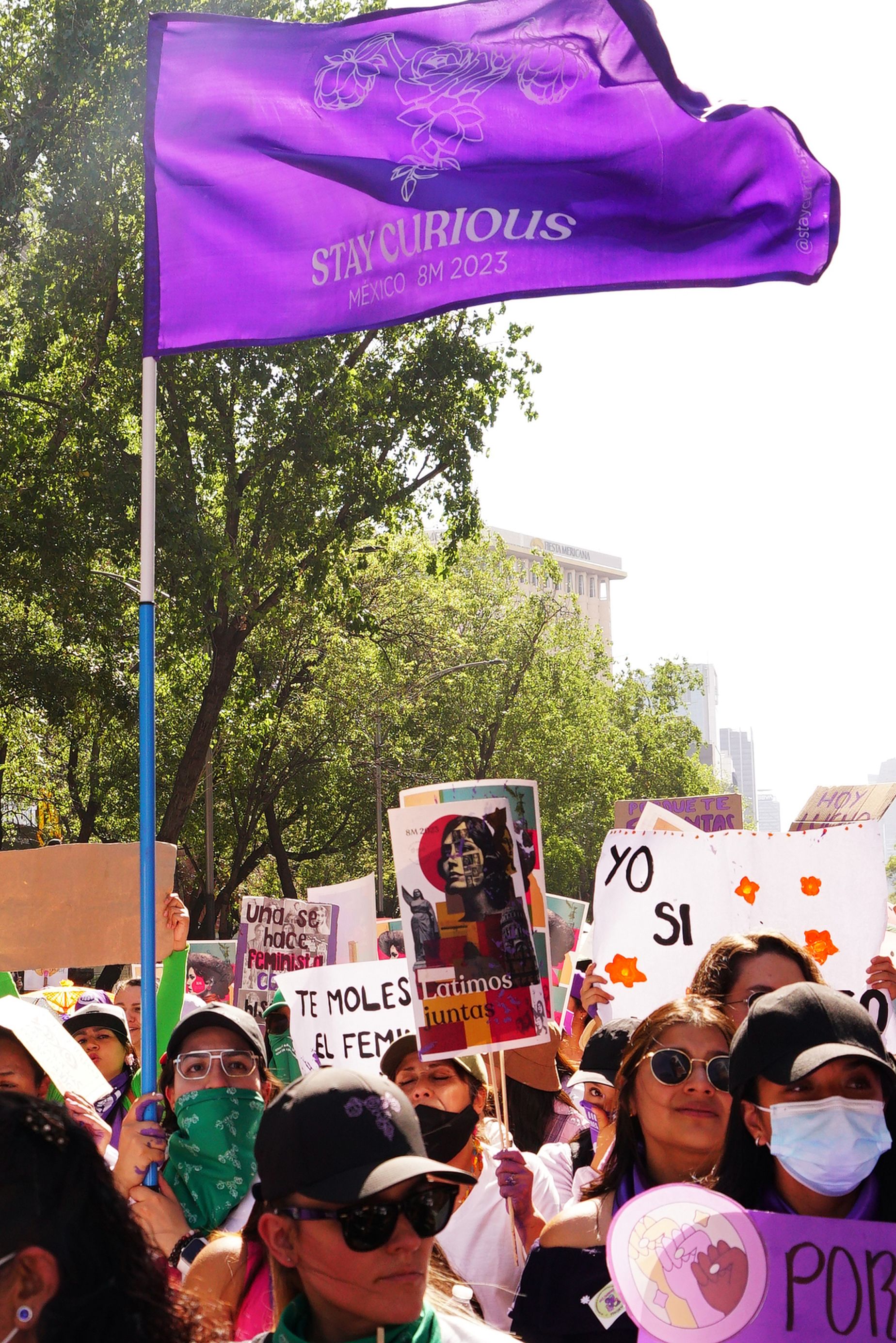 El matriarcado está en camino: Stay Curious en el 8M