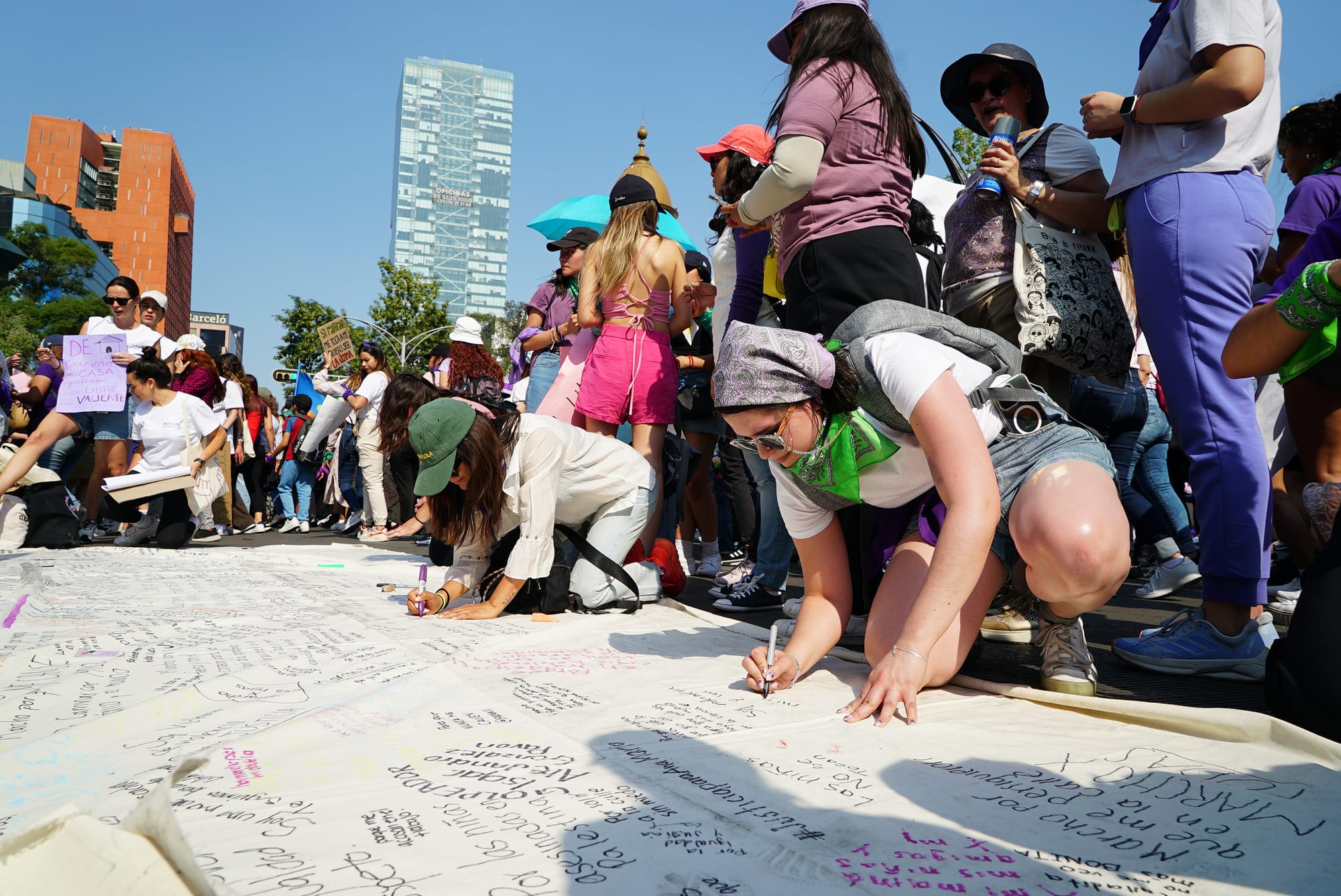 “Esas morras si me representan": Marcha 8M 2024