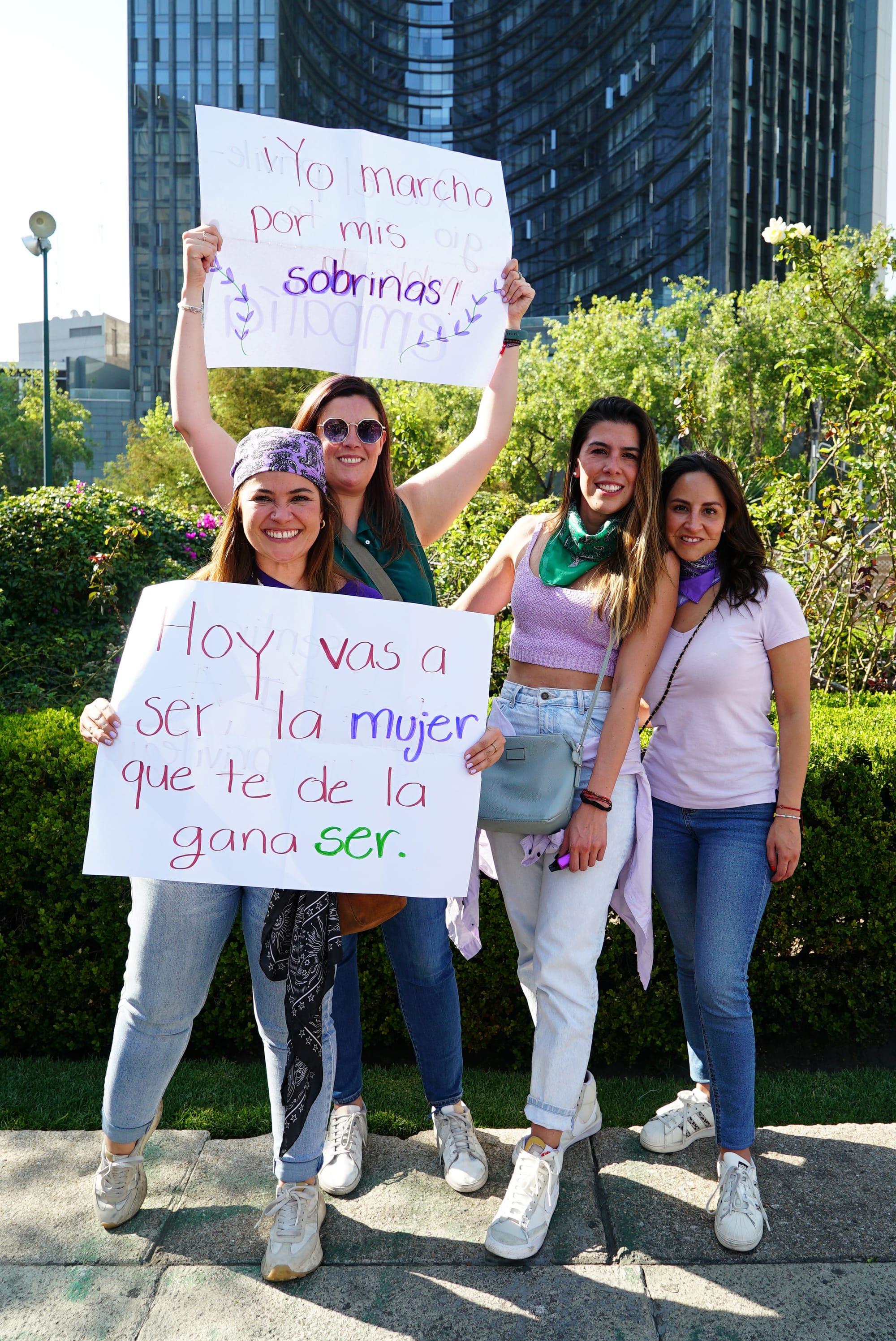 “Esas morras si me representan": Marcha 8M 2024