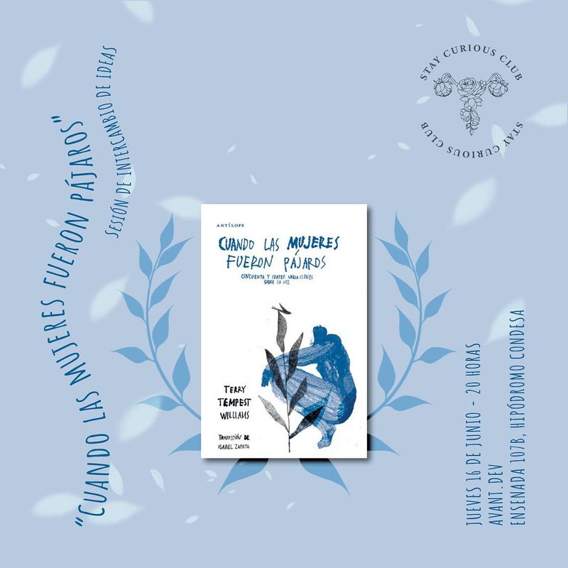 Cuando las mujeres fueron pájaros, por Terry Tempest Williams #LibroDelMes
